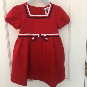 Janie & Jack - red white & blue dress